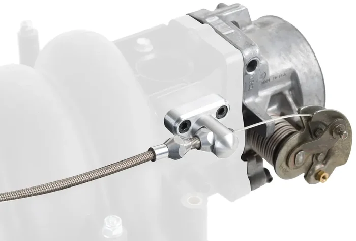 Lokar Tcb-40Ls1 Ls1 Throttle Cable Bracket For Gm Throttle Body With 3‘‘ Linkage Cam