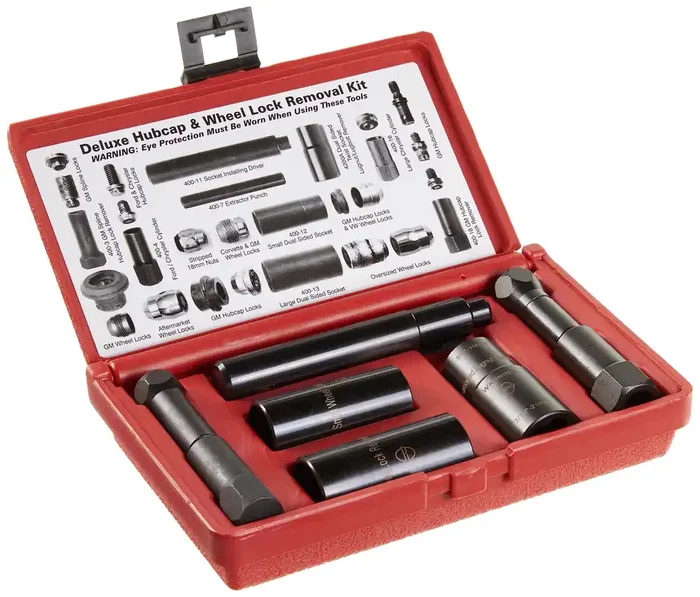 Lti Tools Lt-4000 Deluxe Hubcap & Wheel Lock Removal Kit
