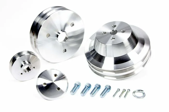 MARCH PERFORMANCE,6030,SB Chevy 3 Pc Pulley Set