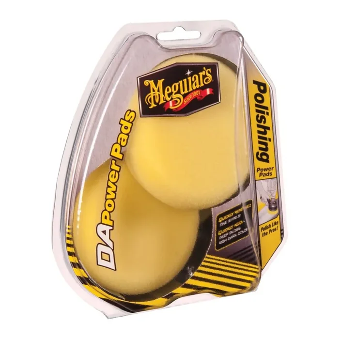 Meguiars 4 Da Polishing Power Pads G3508 – Polishing Pad Kit Includes 2 Foam Pads For Light Swirl Removal Or Adding Gloss, In