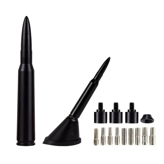 Metra Electronics 30FB .30 Cal Flat Black Replica Antenna