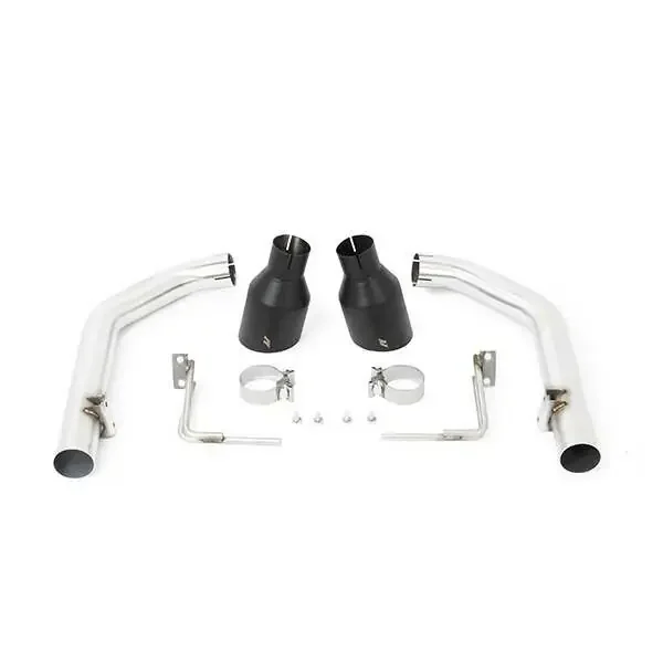Mishimoto Race Axle-Back Exhaust With 4.5″ Black Tips 304 Stainless Steel (2015-2017 Mustang GT / 2026 Mustang GT Non Active)