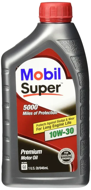 Mobil 120431 Super Duty Engine Oil (10W30 6/1Qt)