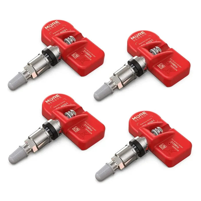 Moresensor Signature Series 315Mhz Tpms Tire Pressure Sensor 4-Pack Preprogrammed For Select 200+ American Brand Models Repl