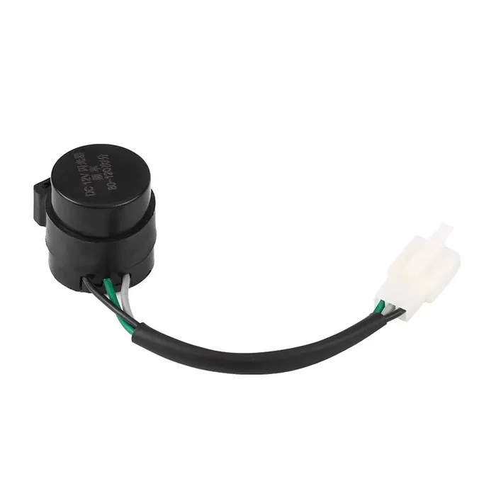 Motorcycle Turn Signal Flasher, Led Turn Indicator Light Flasher Blinker For Gy6 50Cc To 250Cc Motorcycles Scooters Moped Atv, 3-Pin Round Electronic Turn Signal Flasher Relay