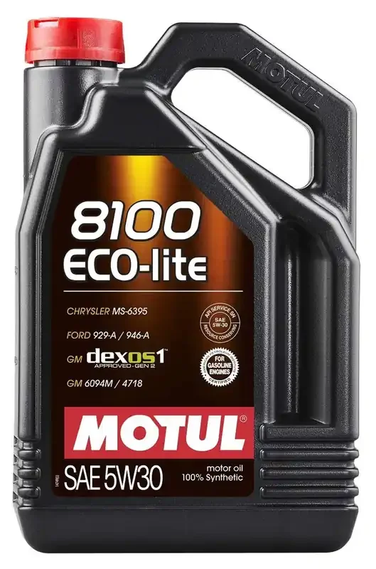 Motul Usa 108214 8100 Eco-Lite 5W30 5L