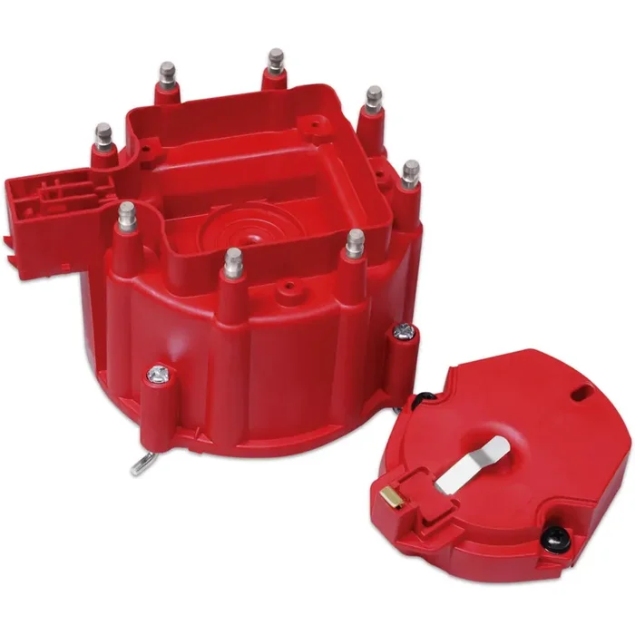 Msd 8416 Distributor Cap And Rotor, Gm Hei Distributor, Red