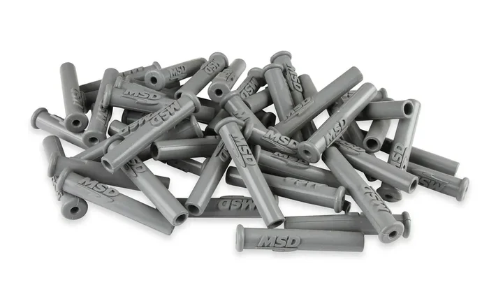 MSD Performance 34564 Straight, Gray Silicone, 50EA