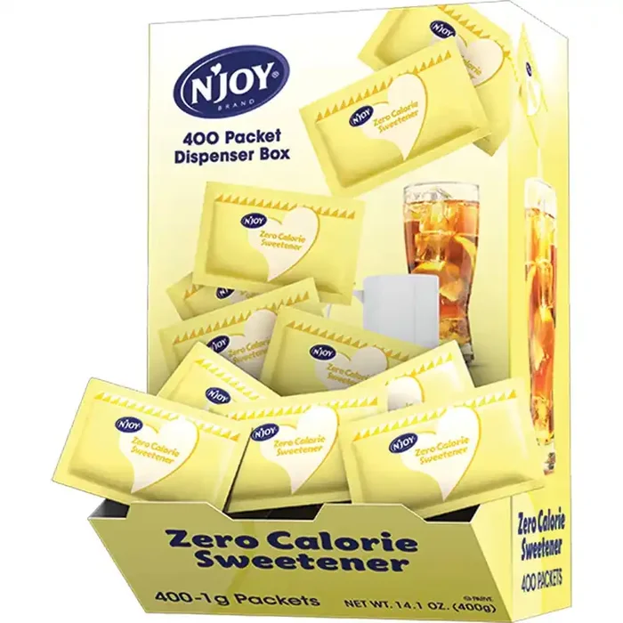 N‘Joy 41676 N‘Joy Sucralose Artificial Sweeteners 400/Box (83220)