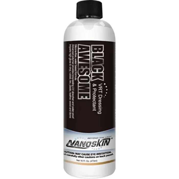 Nanoskin Black Awesome Silicone-Free Vrt Dressing Protectant 16 Oz. – Adjustable Like-New Finish To Vinyl, Rubber, Tire, Trim, P