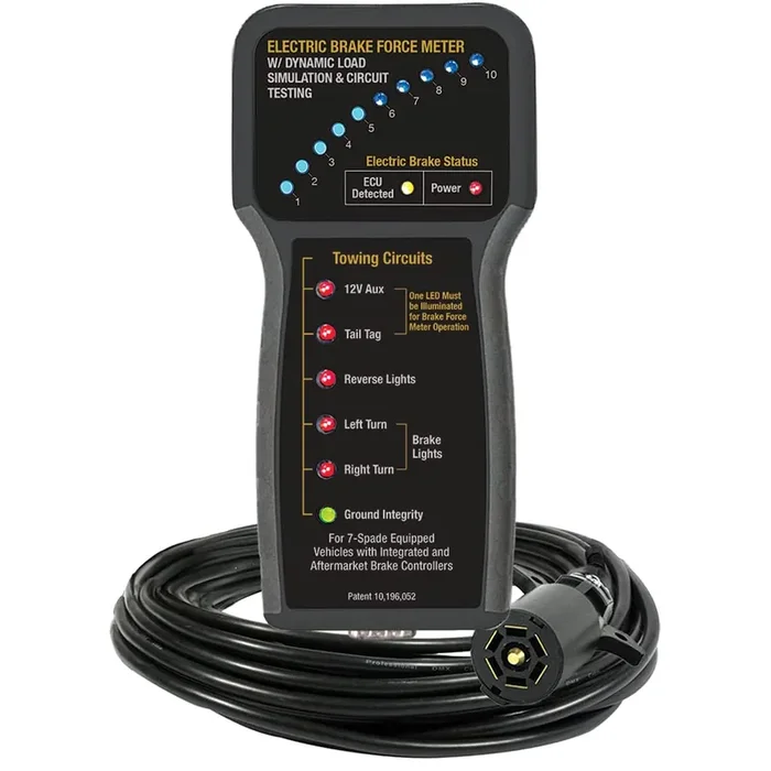 New Ipa 9107B Electric Brake Force Meter (3Rd Gen) W/Dynamic Load Simulation And Circuit Testing – For Use On New Model Vehicle