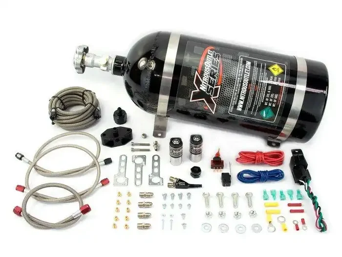 Nitrous Outlet 22-82000 X-Series 87-98 Mustang GT / Cobra EFI Single Nozzle System