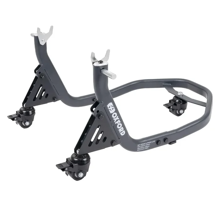 Oxford Zero-G – Rear Dolly Paddock Stand Motorcycle Workshop Equipment With Casters