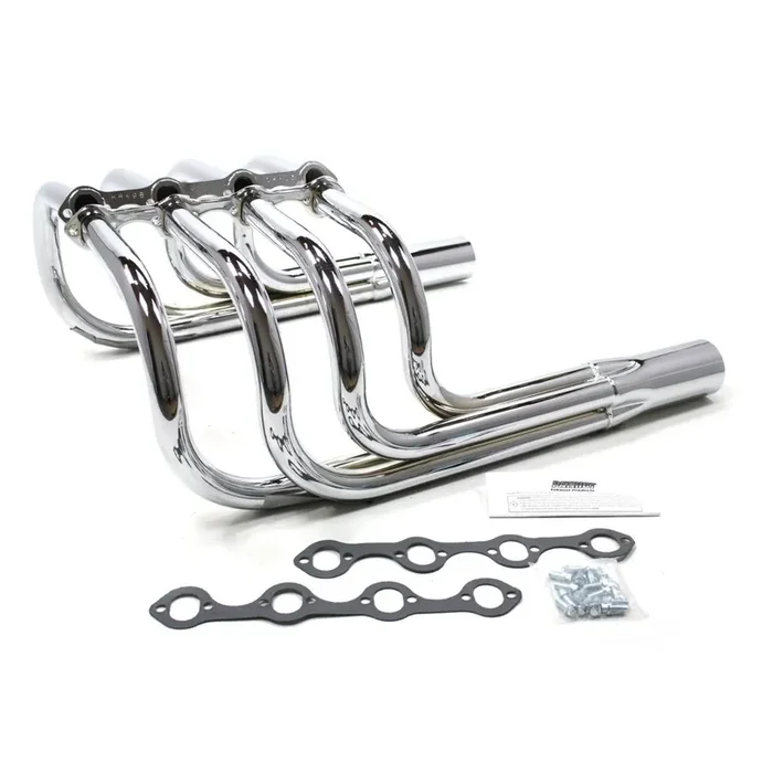 Patriot Exhaust H8468 Street Rod 260-351W Classic Style Chrome