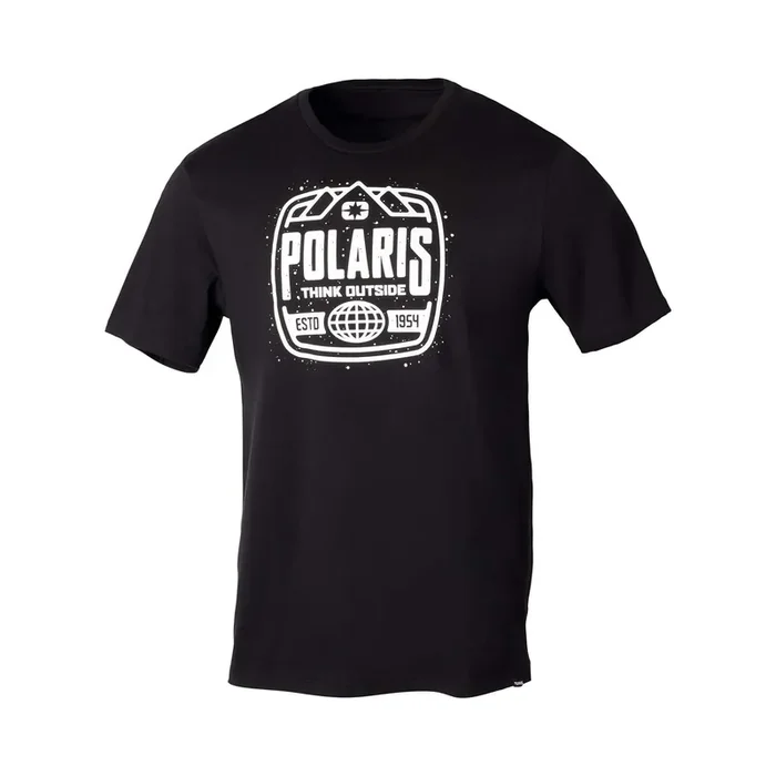 Polaris Atv Men‘S Stamp Tee – S Black