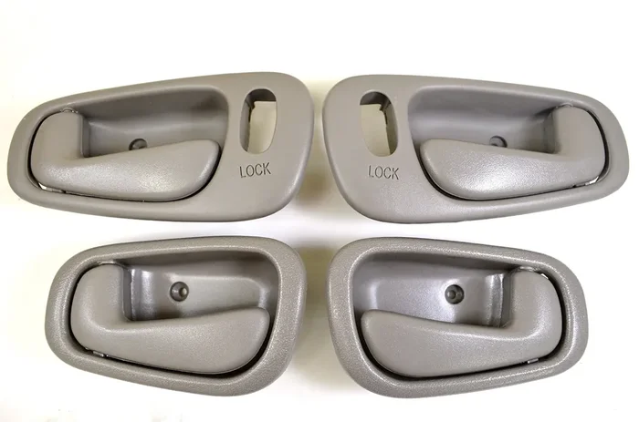 Pt Auto Warehouse To-2542G-Qp – Inside Interior Inner Door Handle, Gray – 2 Left, 2 Right