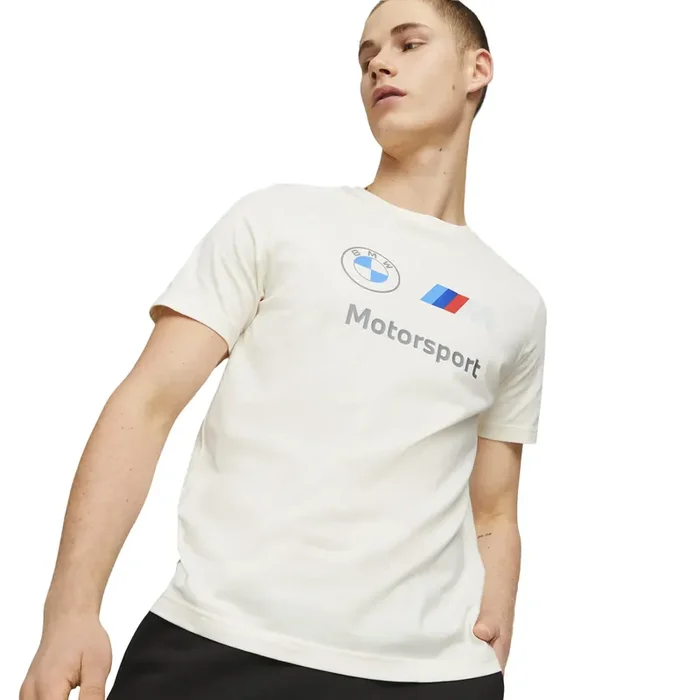 Puma Men‘S Bmw M Motorsport Essentials Logo Tee, Pristine 23, Xx-Large