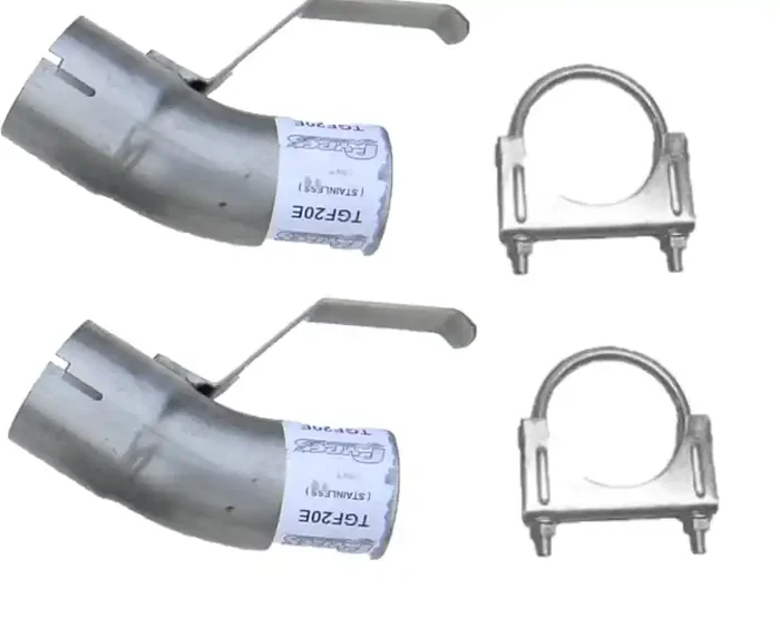 Pypes 1976-1981 Trans Am Tailpipe Splitter Adapters (For Transverse Muffler Systems Only) 409 Stainless – TGF20E
