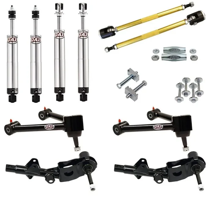QA1 Drag Kit, Level 1, Mopar B-Body 66-70 Mopar B-Body, W/Shocks – DK01-CRB1