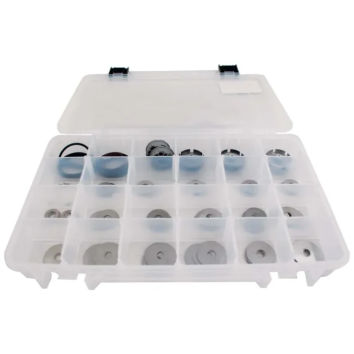 QA1 Valve Disc Kit, 8-Pk 1.100″ Od X .010″ 10Mm Id X 28Mm Od X .250Mm – 7855-109