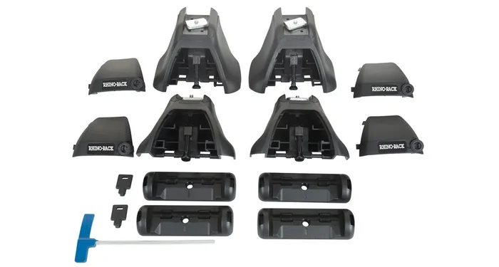Rhino-Rack JA3912 Heavy Duty 2500 Silver 2 Bar Roof Rack