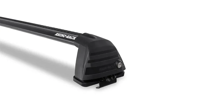 Rhino-Rack RV0204B Vortex ROC25 Flush Black 2 Bar Roof Rack