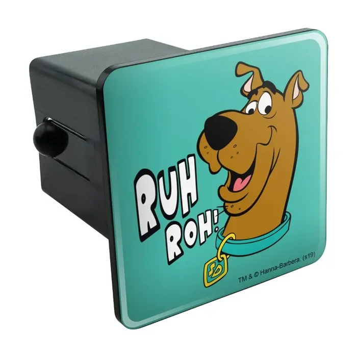 Scooby-Doo Ruh Roh Tow Trailer Hitch Cover Plug Insert