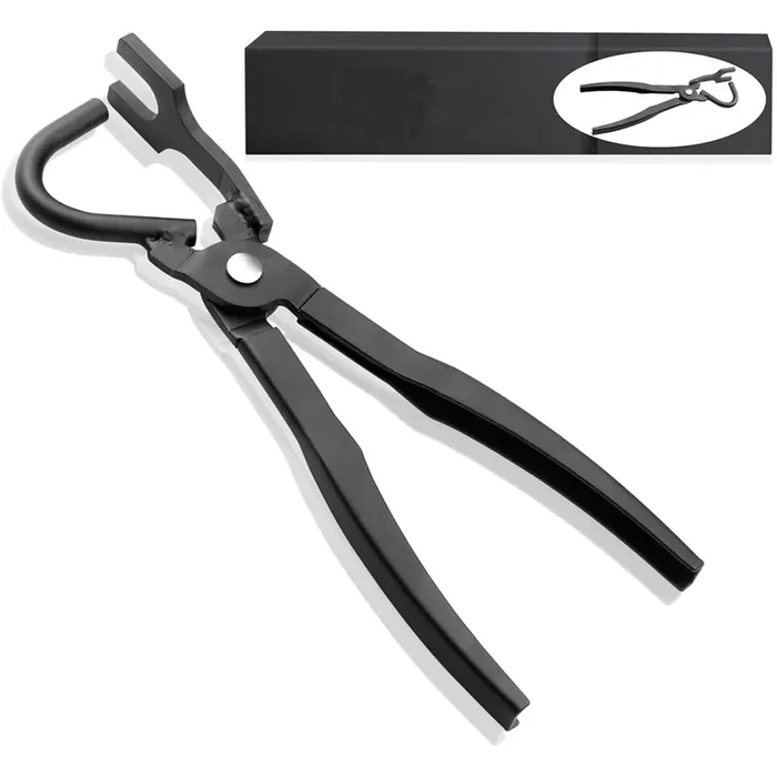 Sporthfish Exhaust Pliers Hanger Bracket Removal Pliers Separates Rubber Hanger Pliers Supports 38350 Pliers For All Car Pipe Exhaust Hanger Bracket Great Automotive Tools, Black