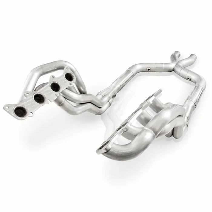 Stainless Power 2011-2014 Mustang 5.0L 1-7/8″ Longtube Headers and Off Road X Pipe (Factory Connect)
