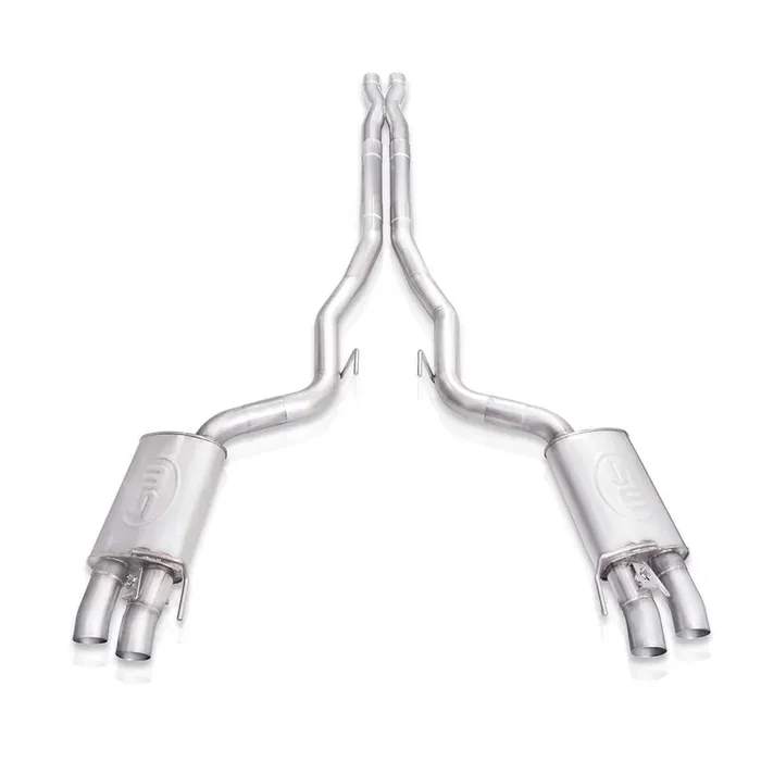 Stainless Works GT350CBXPCR Redline Catback X-Pipe Exhaust Performance Connect with Active Valves (Ford GT350 & GT350R 2015-20)