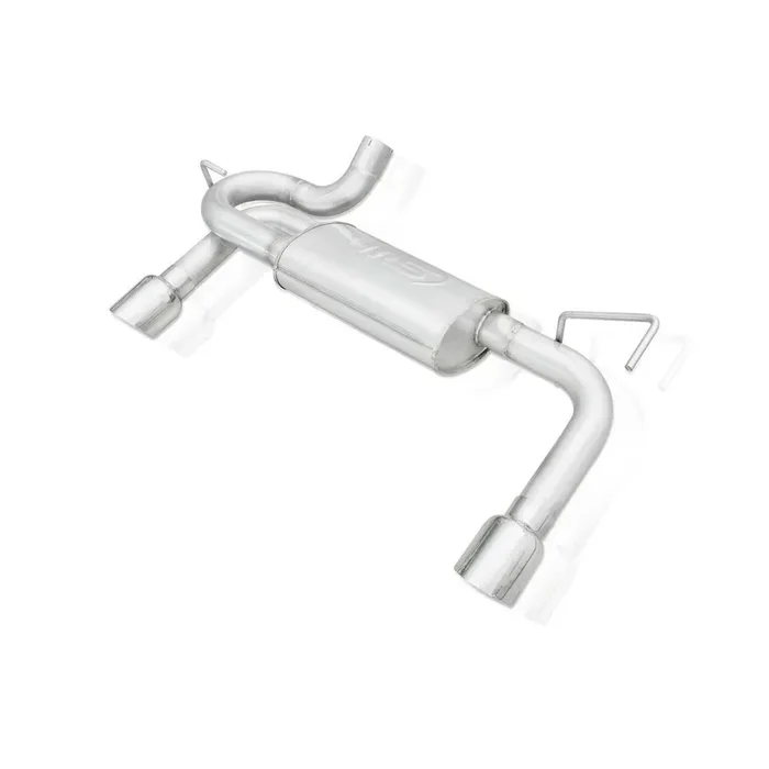 Stainless Works JPJKAB 2007-2018 Jeep Wrangler Axleback Exhaust