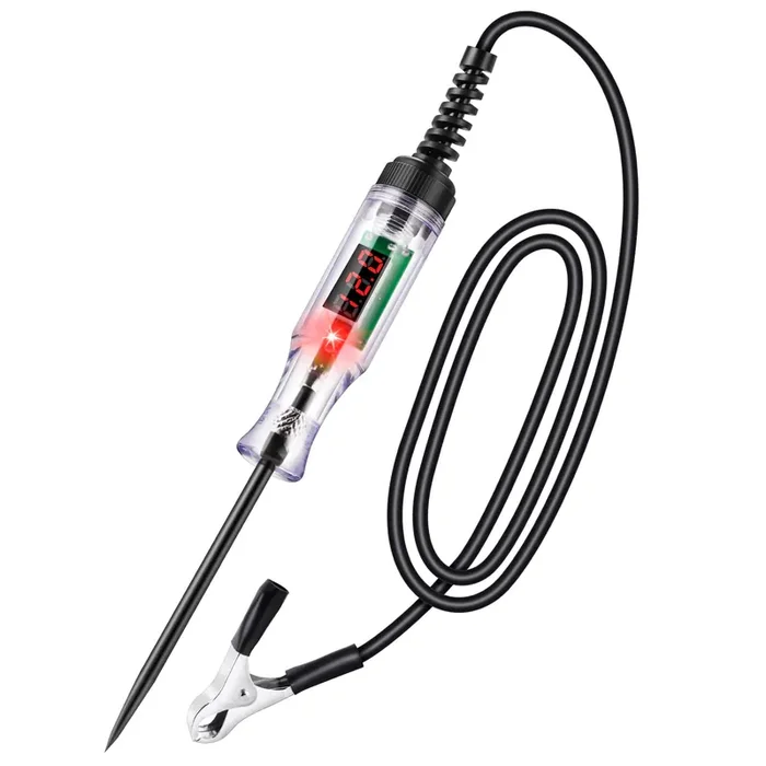 Test Light Automotive 3-48V Digital Led Circuit Tester, Auto Light Tester With Voltage Display, Electric Tester Pen With Voltmet