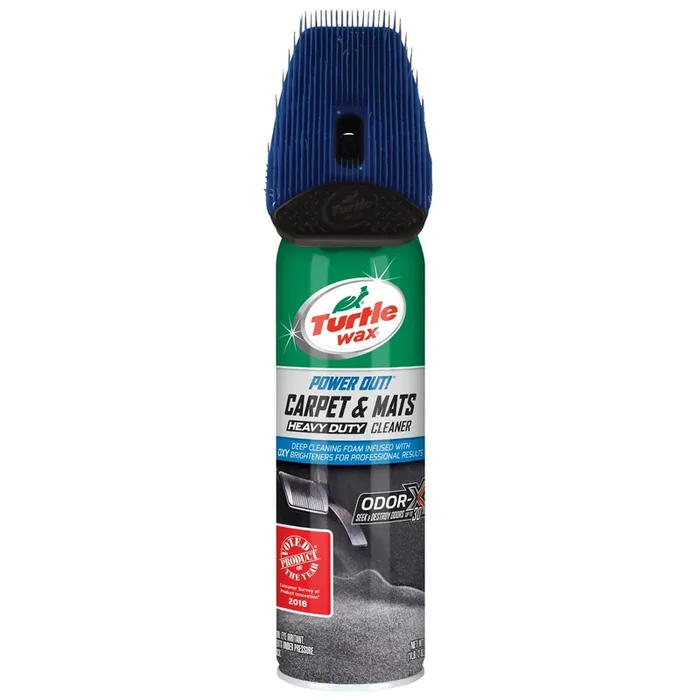 Turtle Wax T-244R1 Power Out! Carpet And Mats Cleaner And Odor Eliminator – 18 Fl Oz