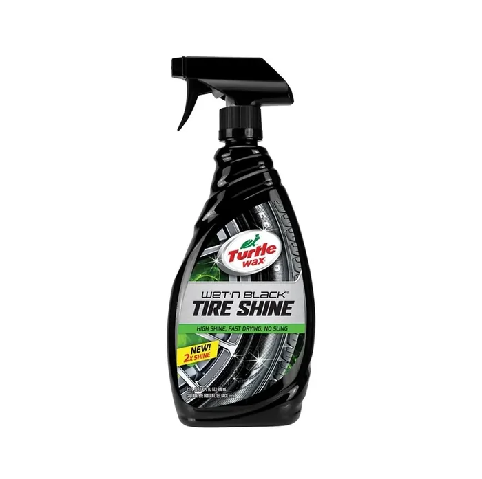 Turtle Wax Wet‘N Black Ultra Wet Tire Shine 23 Oz. (6 Pack)