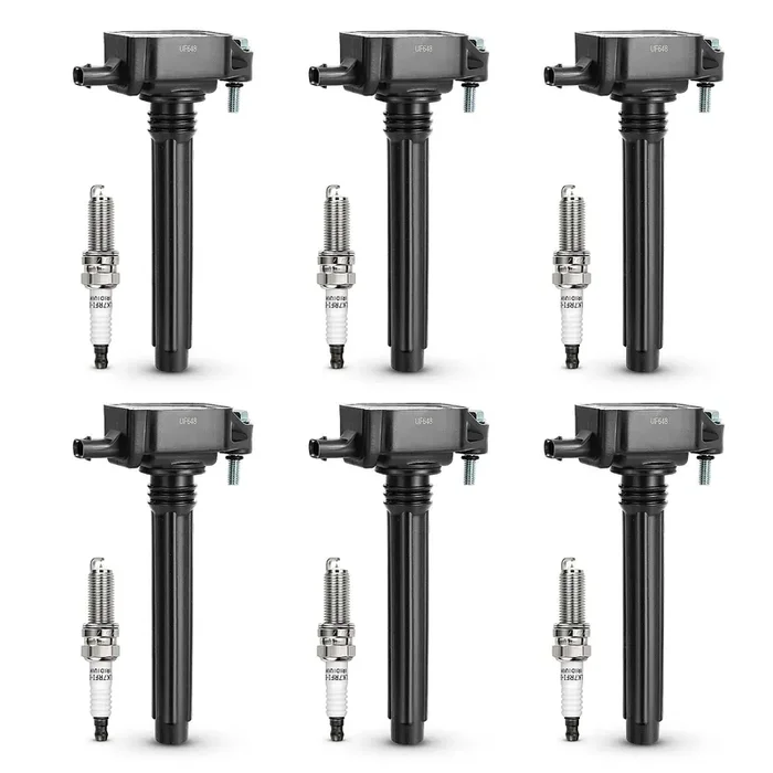 Uf648 Ignition Coil &97390 Double Iridium Spark Plug For Chrysler 200 300 Town & Country/Dodge Avenger Challenger Charger Durang