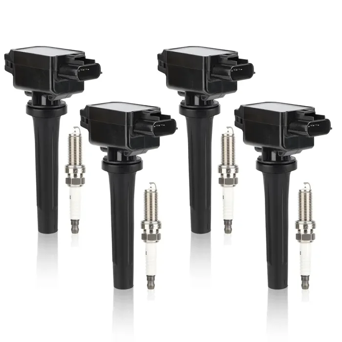 Uf656 Ignition Coil & 93501 Double Iridium Spark Plug For 12-20 Mazda 3/14-20 Mazda 6/16-19 Cx-3/13-18 Cx-5/16-18 Mx-5 Miata 2.0