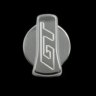 UPR 05-10 Mustang Billet Headlight Knob Cover GT Logo (Polished)