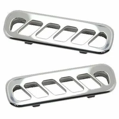UPR 2010-2014 Mustang Billet Replacement Door Vents (Polished)