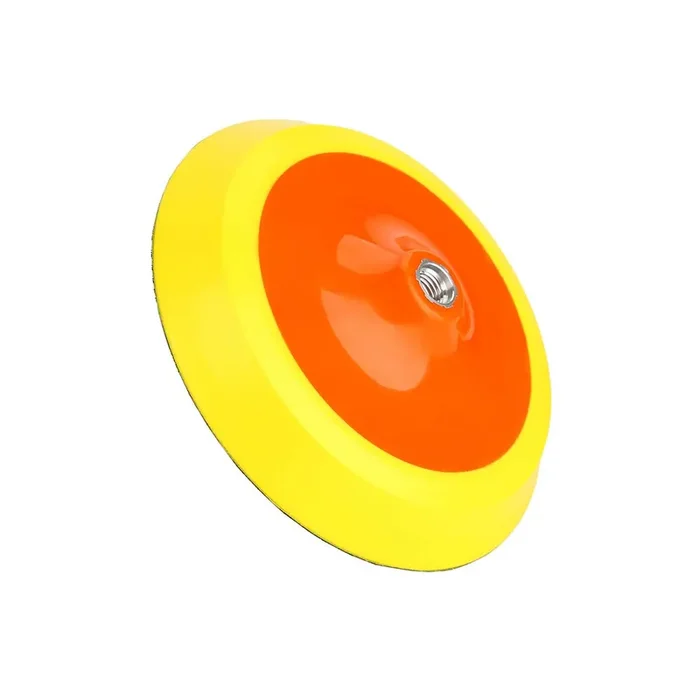 Valiantoin 1Pcs 8 Inch Hook And Loop Backing Pad Sanding Pads, 5/8‘‘-11 Thread Polishing Buffing Pads For Rotary Polishing Mechi