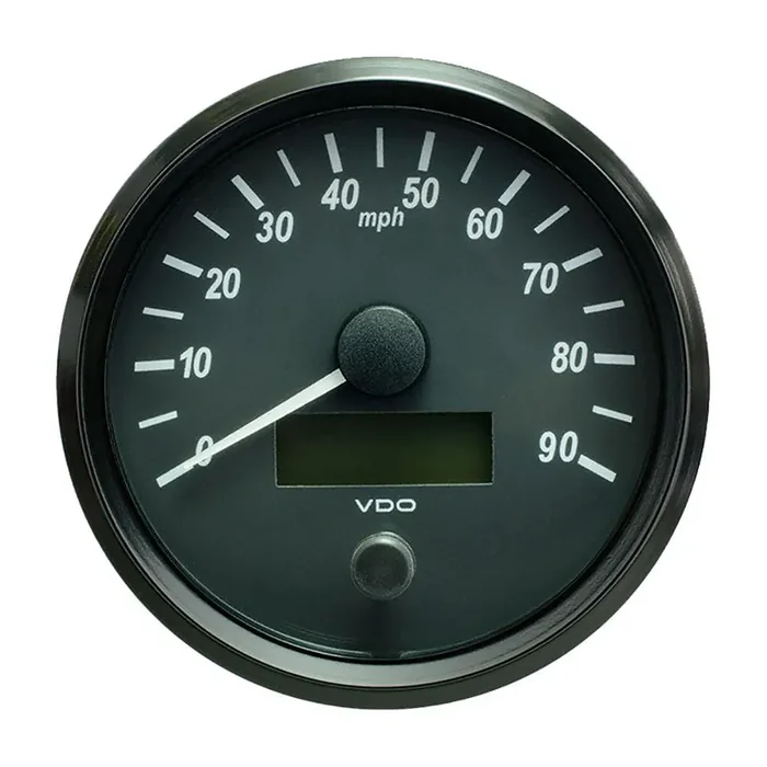Vdo Singleviu 100Mm (4‘‘) Speedometer – 90 Mph