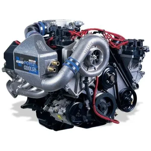 Vortech 4FL218-088SQ 2001 Mustang Bullitt Intercooled Supercharger Kit w/ V-2si (Polished)