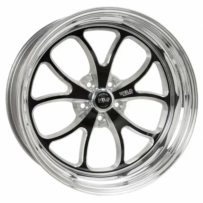 Weld Racing Mustang 17×8″ S76 RT-S Black Wheel (86-93 Mustang 5 Lug / 94-04 Mustang / 05-2010 Mustang / 2011-2014 Mustang V6) – 76MB7080A58A