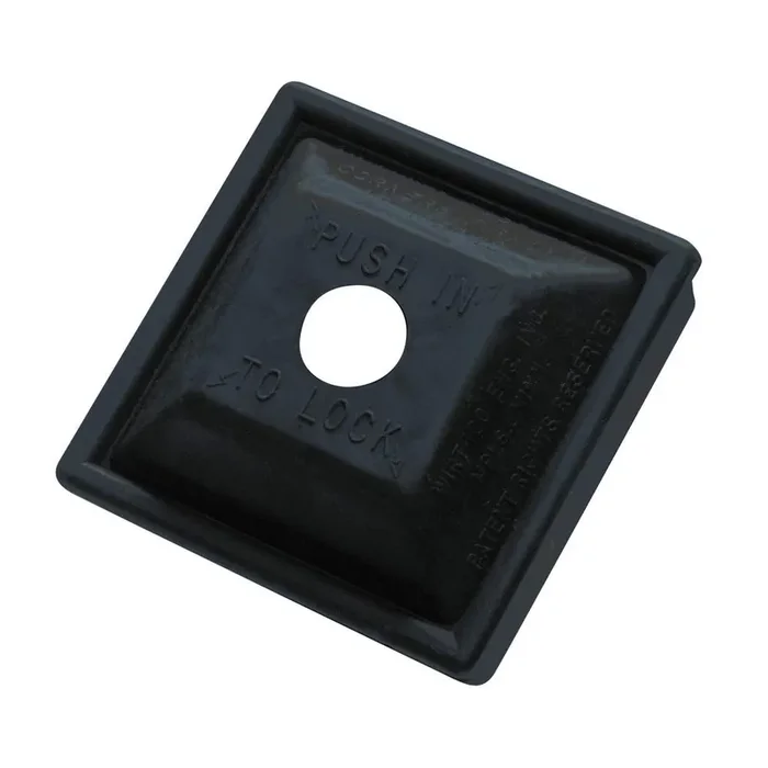 ‘Wirthco 30000 Rv Locking Bumper Plug – 4‘‘‘‘‘‘, Black