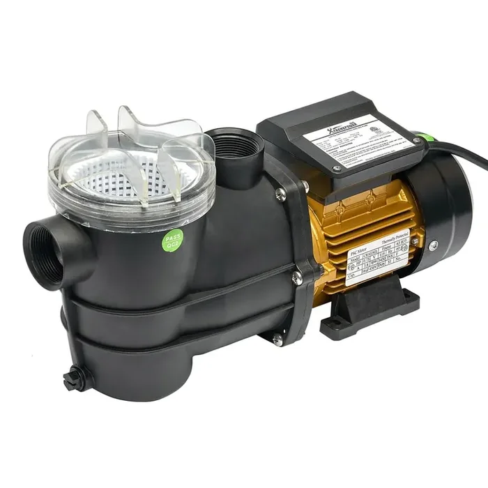 Xtremepowerus 3/4Hp Swimming Pool Pump (2400Gph) Pond Self Prime Above-Ground Pond Spa Pool Pump Strainer Basket 1.5‘‘ Npt Liste