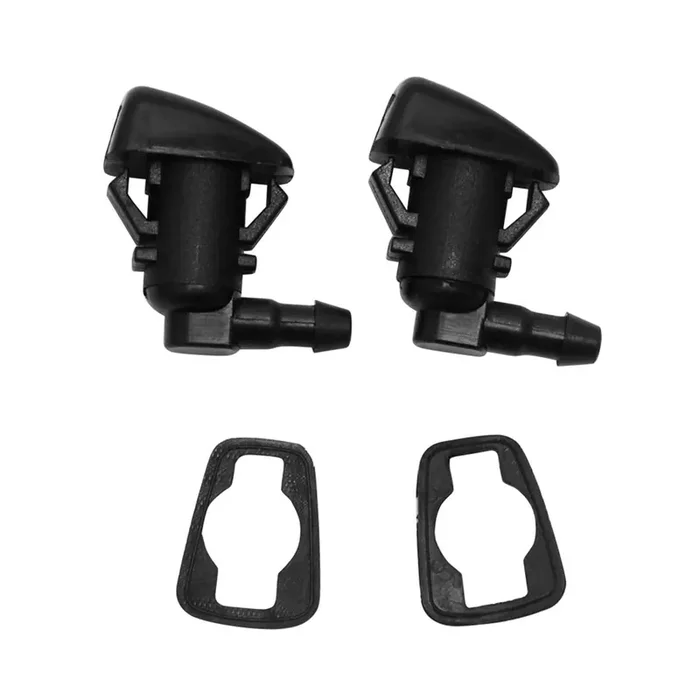 Zhparty 2 Pcs Front Windshield Washer Nozzle Wiper Spray Jet Kit Fit For Gmc Acadia 07-15, Chevroelt Traverse 09-17, Buick Enclave 07-11, Saturn Outlook 07-10 – Replaces Oem 15247800, 25823360